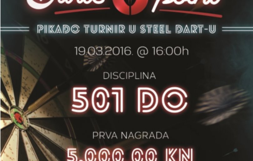 STEEL DART TOURNAMENT 19th of March 2016 IN SESVETE, ZAGREB; CROATIA
