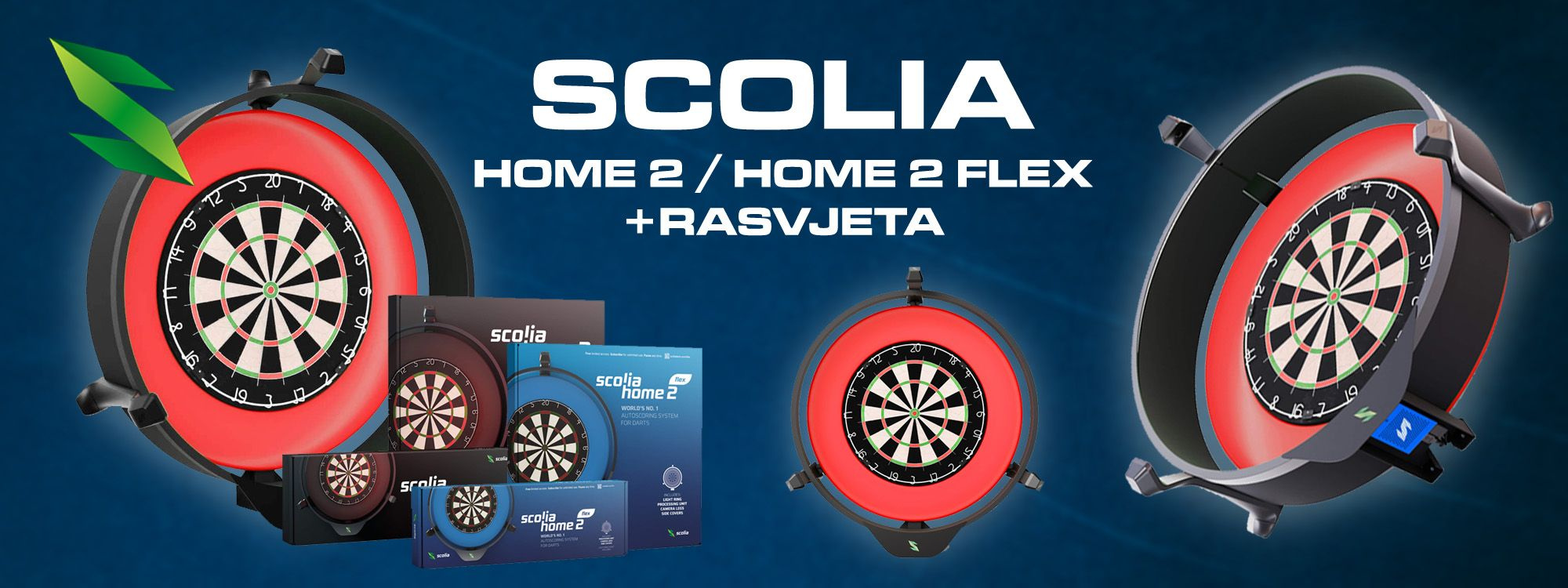 Scolia HOME 2 / HOME 2 FLEX + rasvjeta
