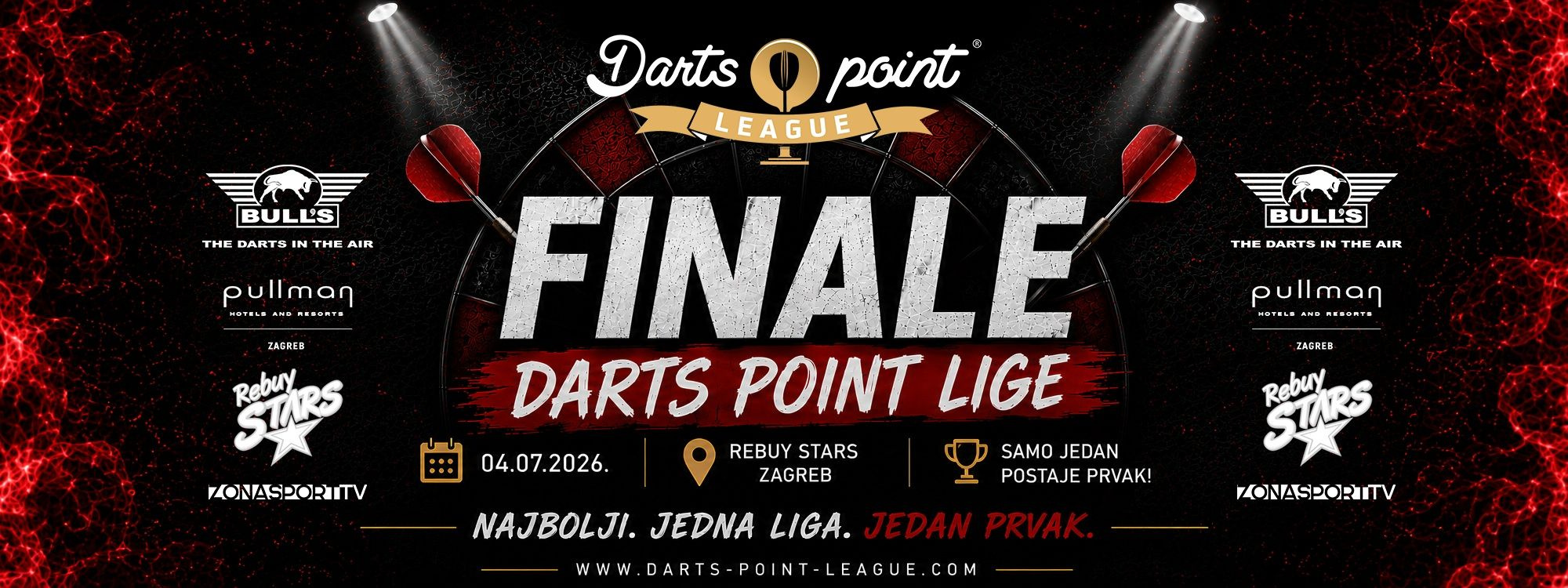 Darts Point Bulls regionalna liga Finale
