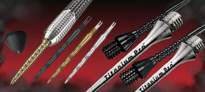 Points De Fléchettes Titane Bulls Lance Tr – 30mm, Conversion