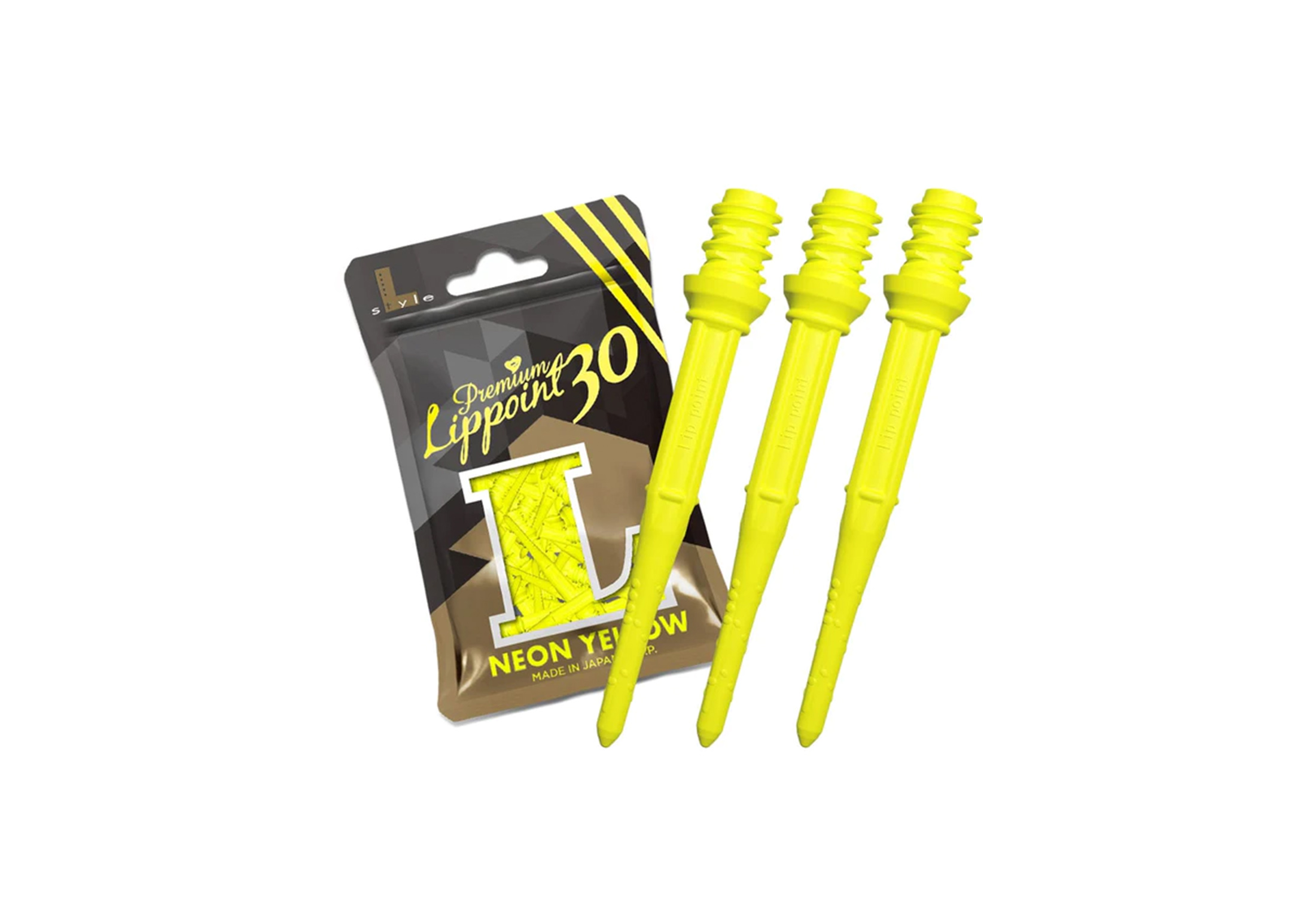 L-Style - Lippoint Twotone Short - Confezione da 30 pezzi, colore arancione