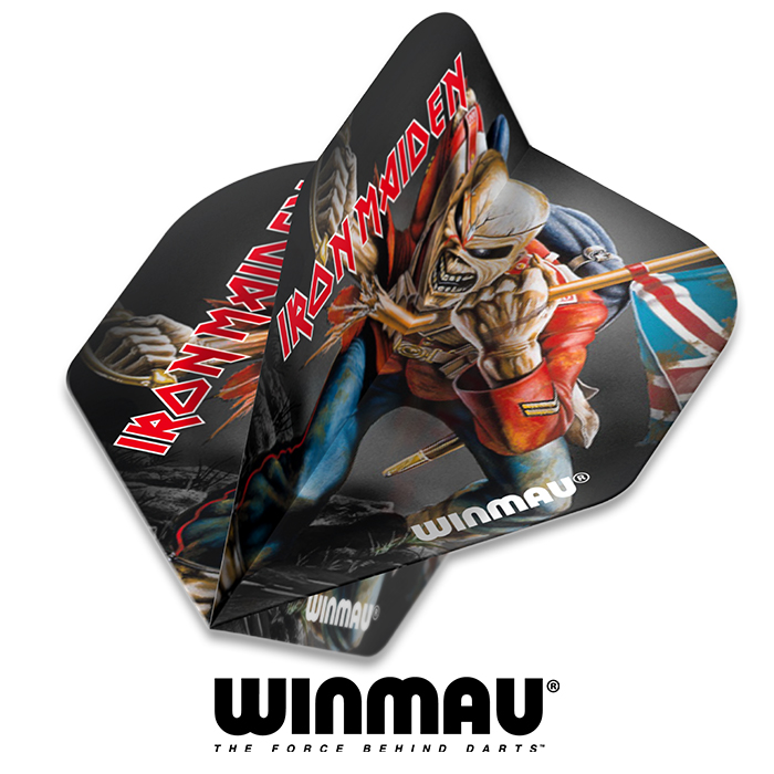 Iron Maiden Eddie dart flights