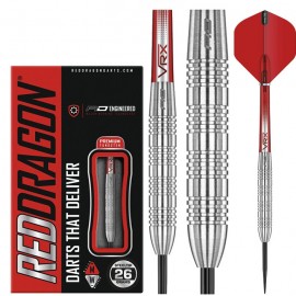 RED DRAGON HELL FIRE B, 26G STEEL TIP DARTS
