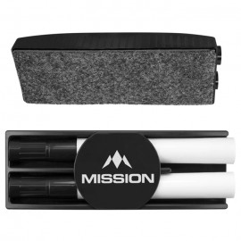 Mission - Mission - Whiteboard Kit - Dry Wipe Eraser and Pens Regular price£4.43