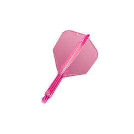 K-Flex Standard NO6 dart flights Neon Pink short