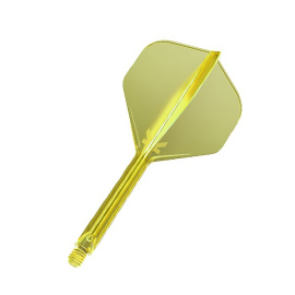 K-Flex Standard NO2 dart flights Neon Yellow medium