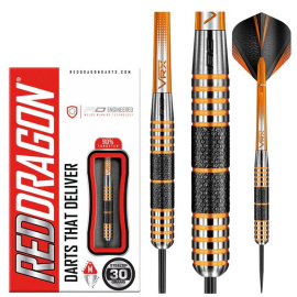 RED DRAGON AMBERJACK 11, 30G STEEL TIP DARTS