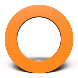 Dartboard Surround Orange