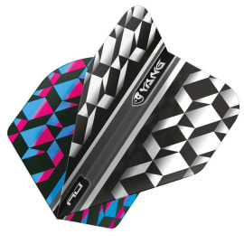 Multi Yin Yang dart flights 6977