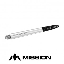 Mission Sabre Polycarbonate Bijelo Crni pikado nastavci srednji