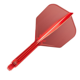 K-Flex Shape NO6 pikado pera midi crvena