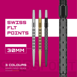 Swiss FLT Point špice crne 30mm