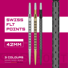 Swiss FLT Point špice crne 42mm