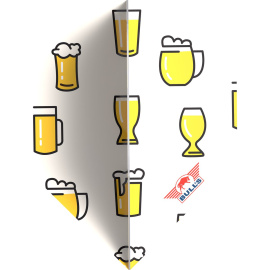Design 100 Beer Cartoons No.2