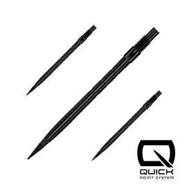 Micro Ridge Black Quick dart points 35mm
