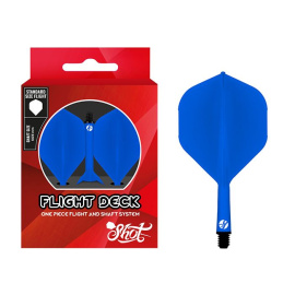 Deck One Piece NO2 pikado pera Plava Short