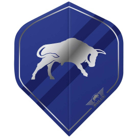 Retro NO2 dart flights Blue