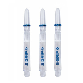 Supergrip Spin Short Dart Shafts – Clear
