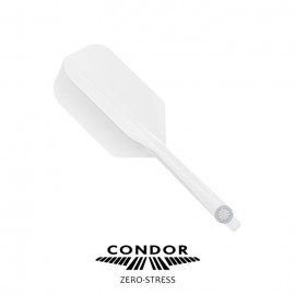 CONDOR SLIM M WHITE DART FLIGHTS