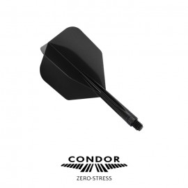 CONDOR SMALL S BLACK DART FLIGHTS