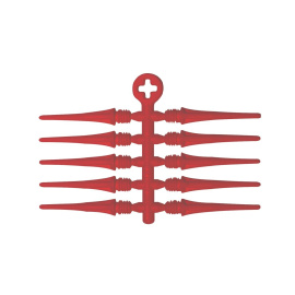 Fit Point Plus 2.0 pikado špice 25mm cherry crvene