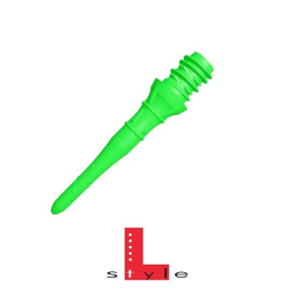 L-style Lippoint Premium kratke neon zelene pikado špice