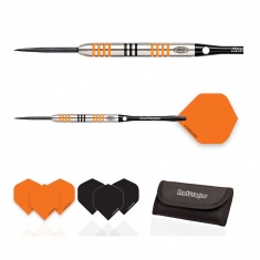 RED DRAGON AMBERJACK 3, 22G STEEL TIP DARTS
