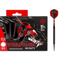 HARROWS WOLFRAM INFINITY, 18G SOFT TIP DARTS