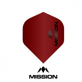 Mission Logo Dart Flights Red
