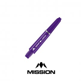 Griplock dart shafts purple short  