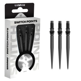 Switch point smooth crne špice 26mm