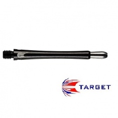 GRIP STYLE BLACK MEDIUM DART SHAFTS - 146210