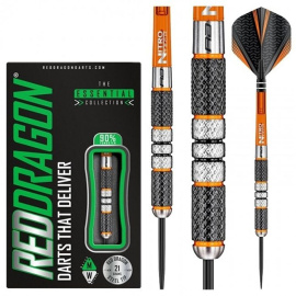RED DRAGON AMBERJACK 4, 23G STEEL TIP DARTS