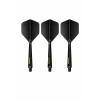 ROST 77 Standard Small Black Dart Flights