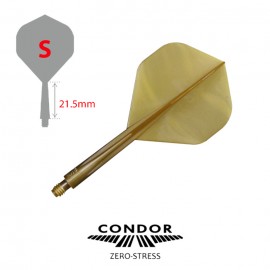 Condor Axe Metalic Standard S Gold dart flight