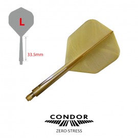 Condor Axe Metalic Small L Gold dart flights