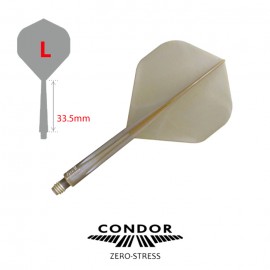 Condor Axe Metalic Standard L Champaign Gold darts flights