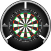 Torus 270 LED Dartboard Lighting - Silver