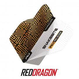 Peter Wright Wgite Bronze dart flights 6873