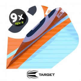 Chicane Set TEN-X Pro Ultra Orange 9 pikado pera