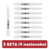 SET Darts Point Plus+ nastavci bijeli midi 9 komada