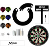 Tournament black dart set